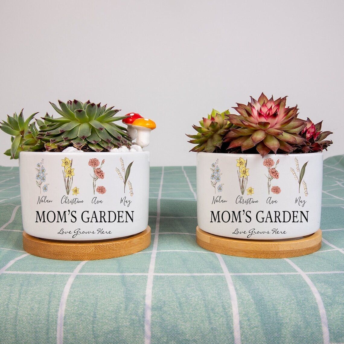 Simple Mother's Day gift ideas for grandma: Flower pot & photo flowers - Mom  Endeavors