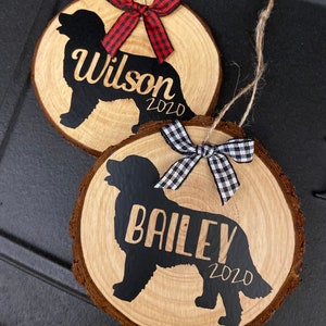 Ornamento personalizzato per cane da montagna bernese - Ornamento personalizzato per cani - Ornamento per animali domestici BMD