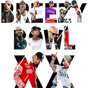 Chris Brown PNG digital download