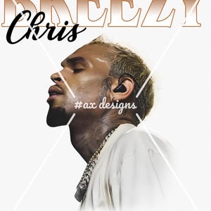 Chris Brown PNG digital download