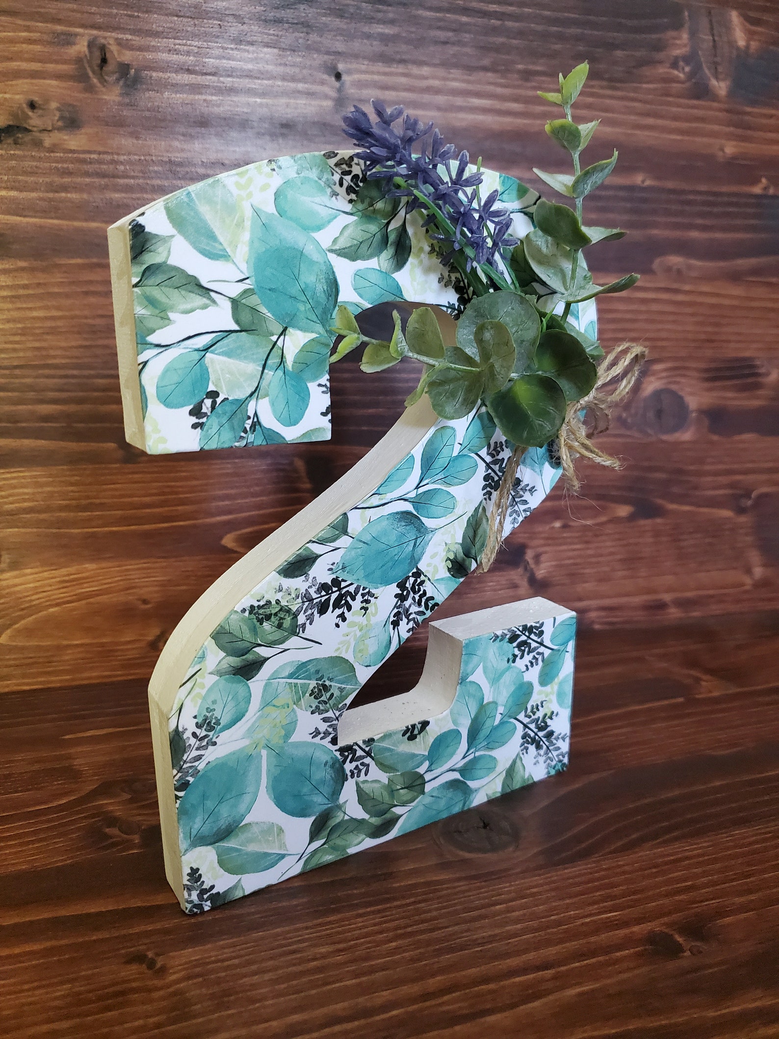 Lavender and eucalyptus birthday decoration party decor Etsy