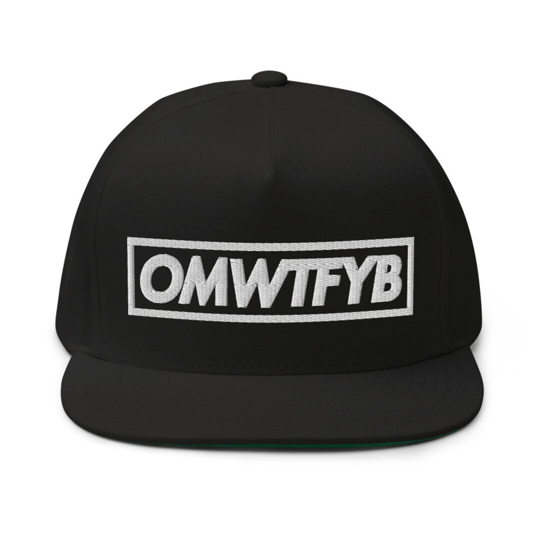 OMWTFYB Outline Snapback Hat Etsy omwtfyb-outline-snapback-hat-etsy