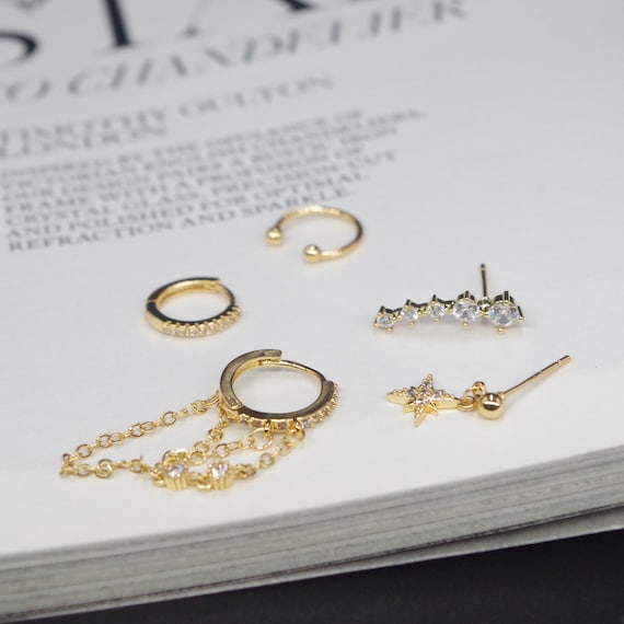 Ear cuffs bershka discount