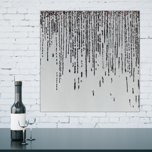 GLAM CANVAS ART, Epoxidharz-Kunst, glitzernde Glaskunst, Matrix der Kunst Paris der Gips-Wandbehänge, minimalistische Glitzer-Leinwandkunst