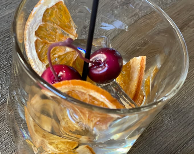 Old fashion fake drink (Dried Fruit) Mock-tails