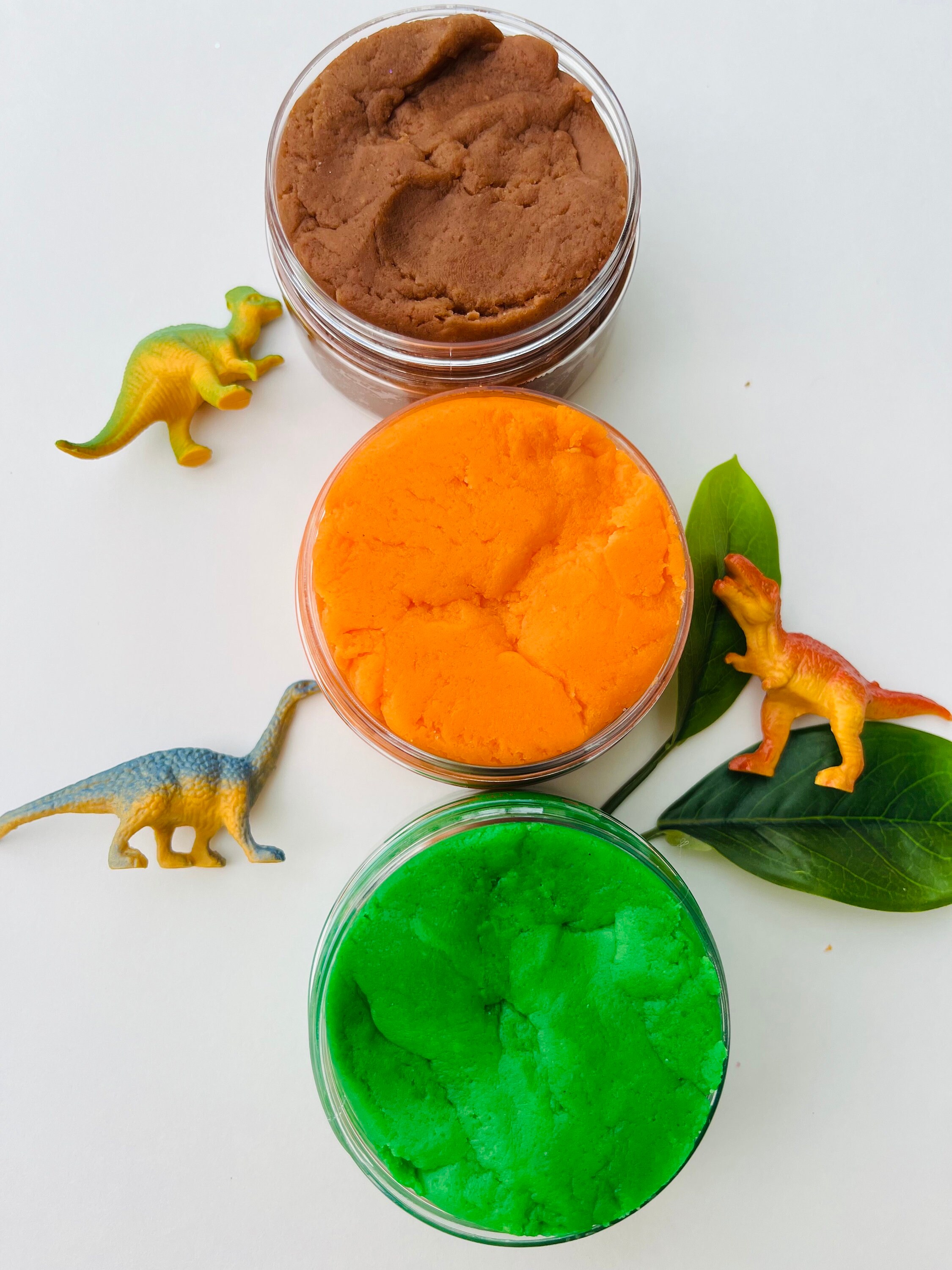Homemade Non-toxic Playdough infused With Essential Oils 