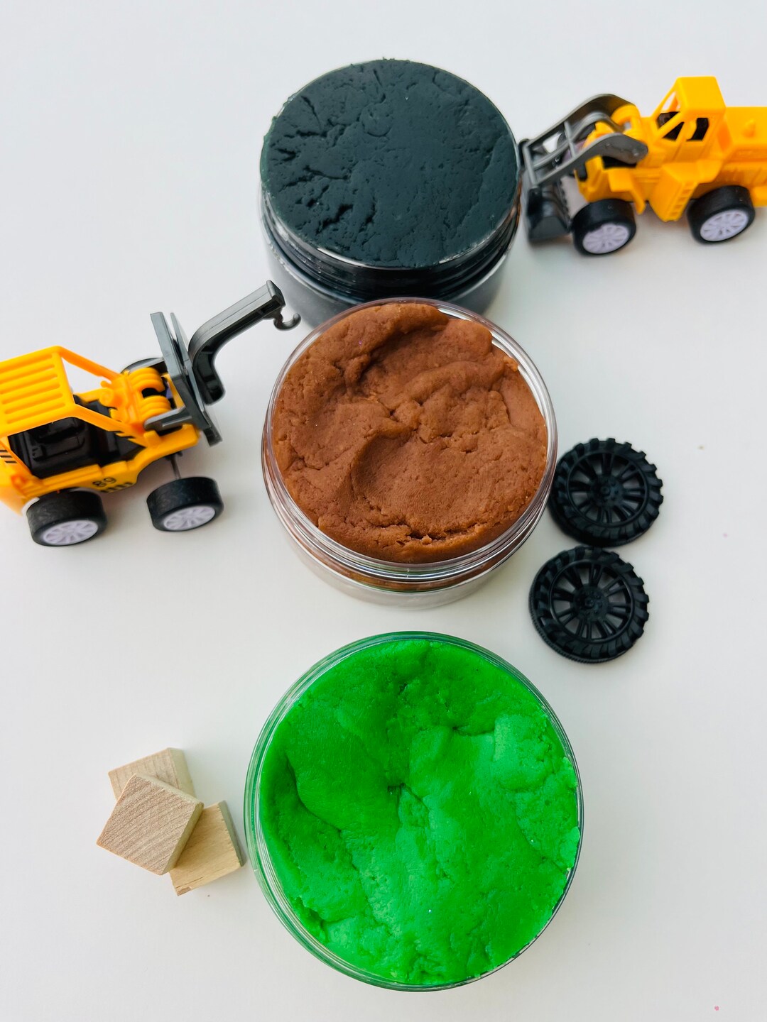 Construction Play Dough, Truck Sensory Play, Homemade Play Dough, All