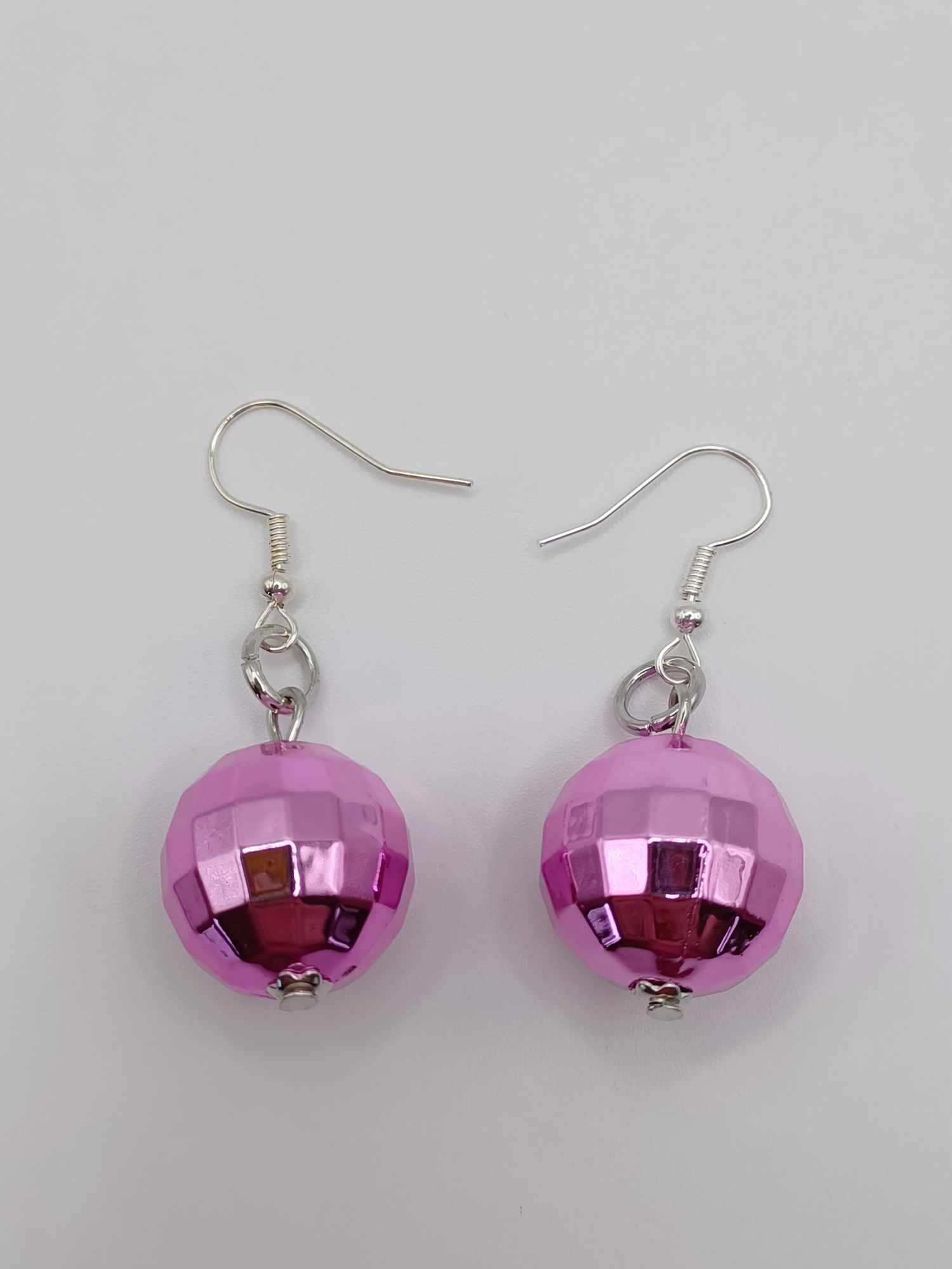 Pendientes De Cristal Con Forma De Bola De Discoteca