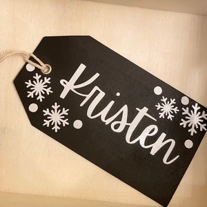 Personalized Paper Gift Tag