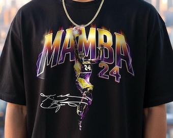 MAMBA 24 T-shirt: Kobe Bryant Lakers Tribute Tee - Etsy