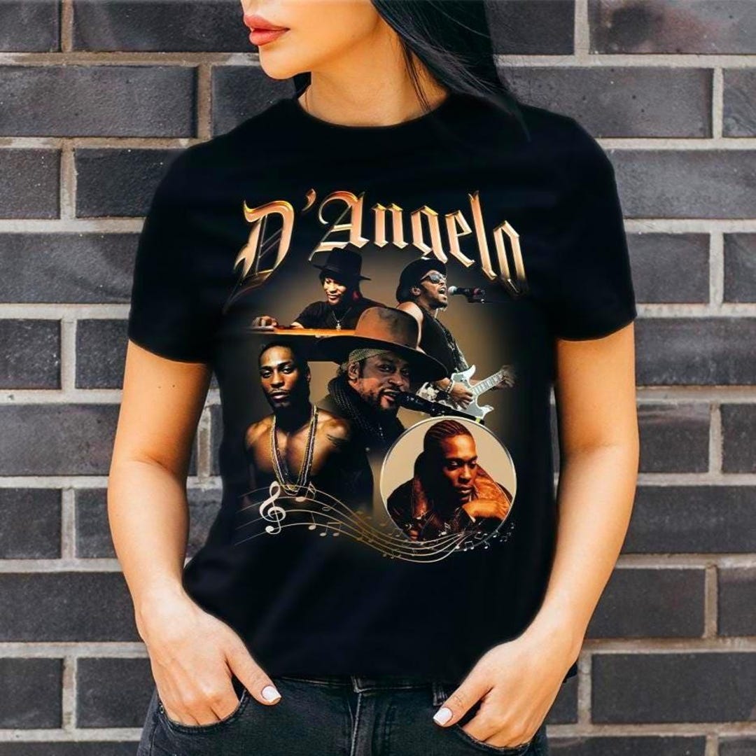 D'angelo Tribute T-shirt: Vintage Neo-soul Music Legend - Etsy Israel
