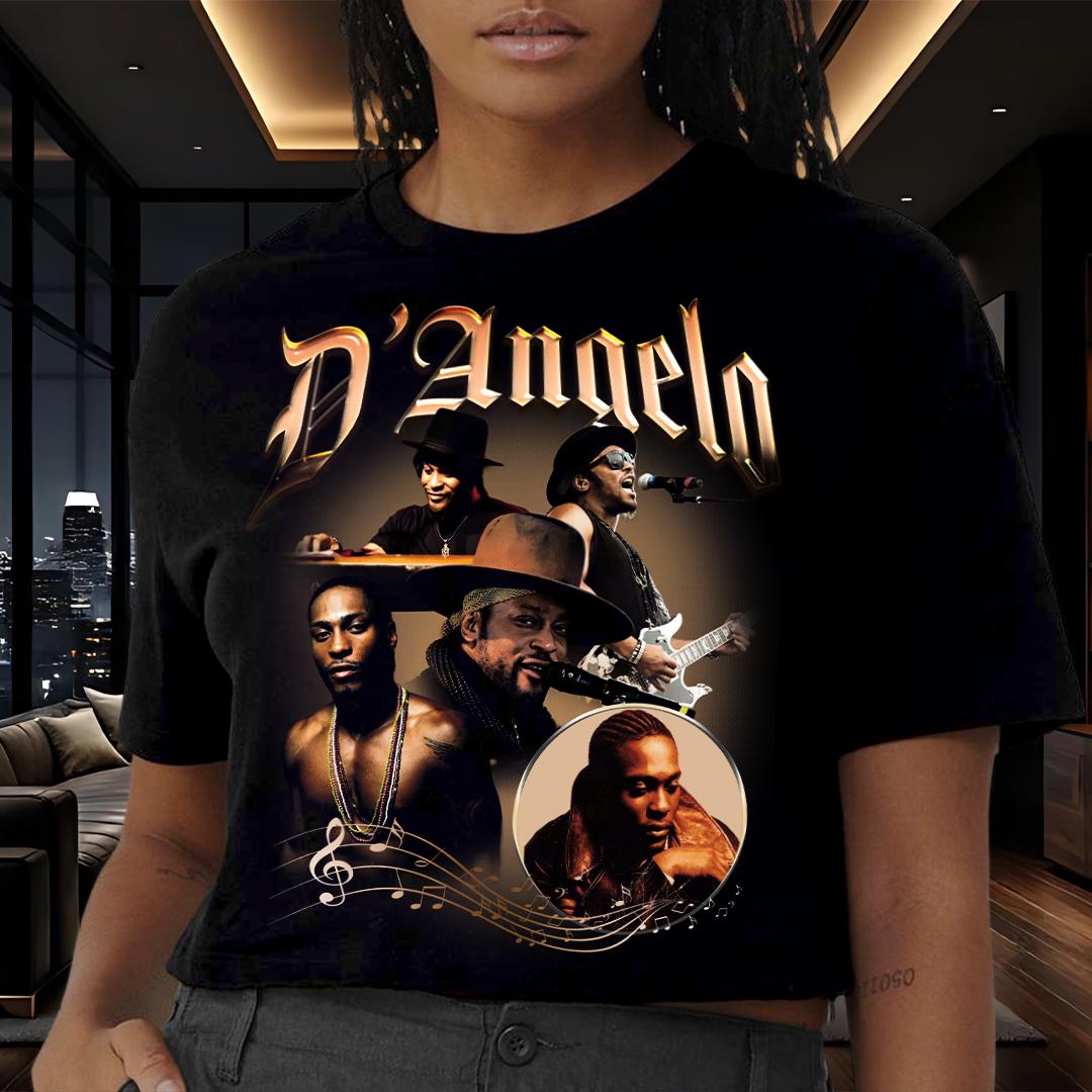 D'angelo Tribute T-shirt: Vintage Neo-soul Music Legend - Etsy Israel