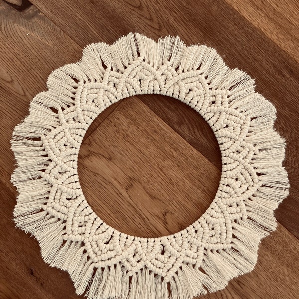 Macrame Mandala Wall Hanging