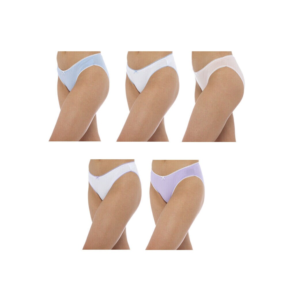 Ladies 5 Pairs Bikini Briefs Underwear Knickers New Etsy UK