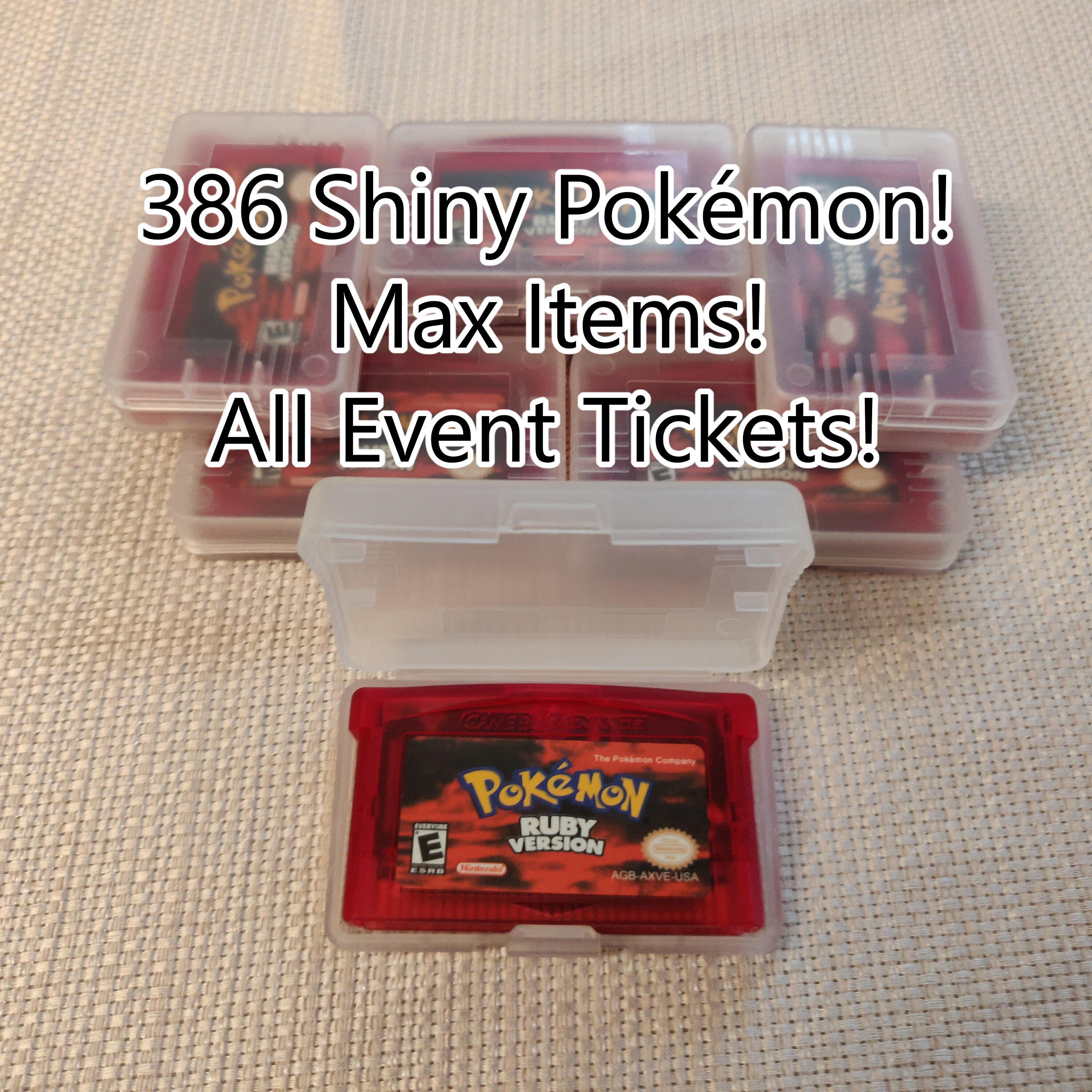 Pokémon Ruby/Sapphire/Emerald - ALL 386 Pokémon in PC (Complete Pokédex) 