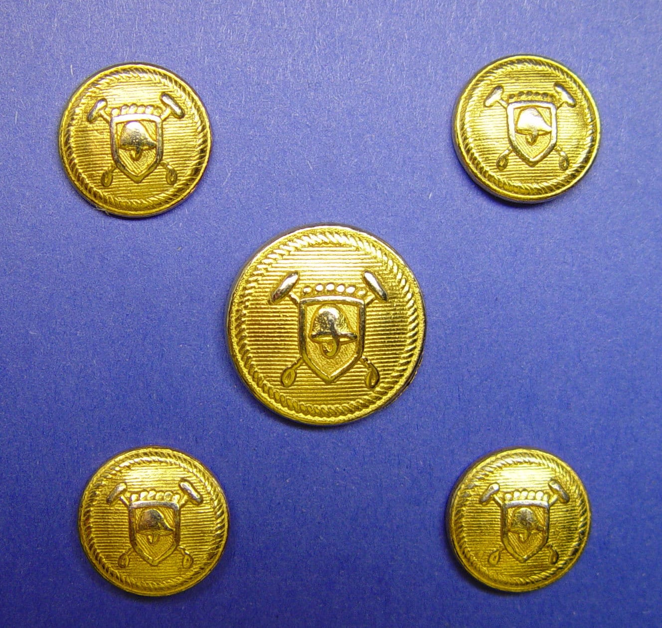 Ralph lauren navy best sale blazer replacement gold buttons