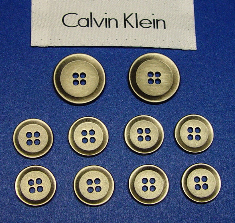 Calvin Klein Button - Etsy Calvin Klein Button - Etsy
