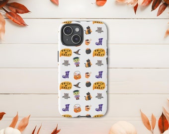 Halloween Print Phone Case Gift for Halloween Phone Case for Fall Gift for Her Spooky Phone Case Halloween Gift Spooky Case for Phone