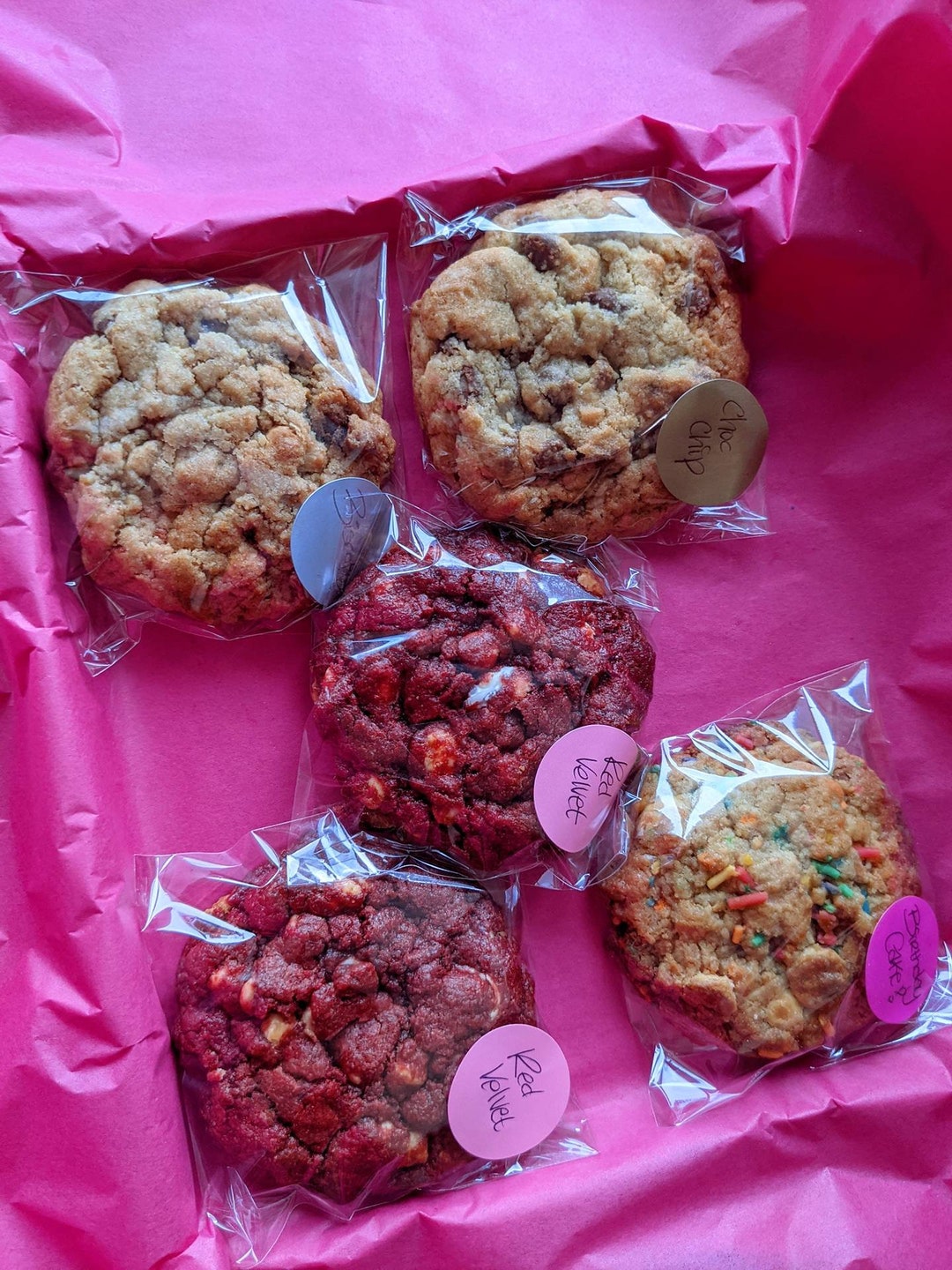 5 Chunky NYC Style Cookies/ Letterbox Cookies Etsy UK