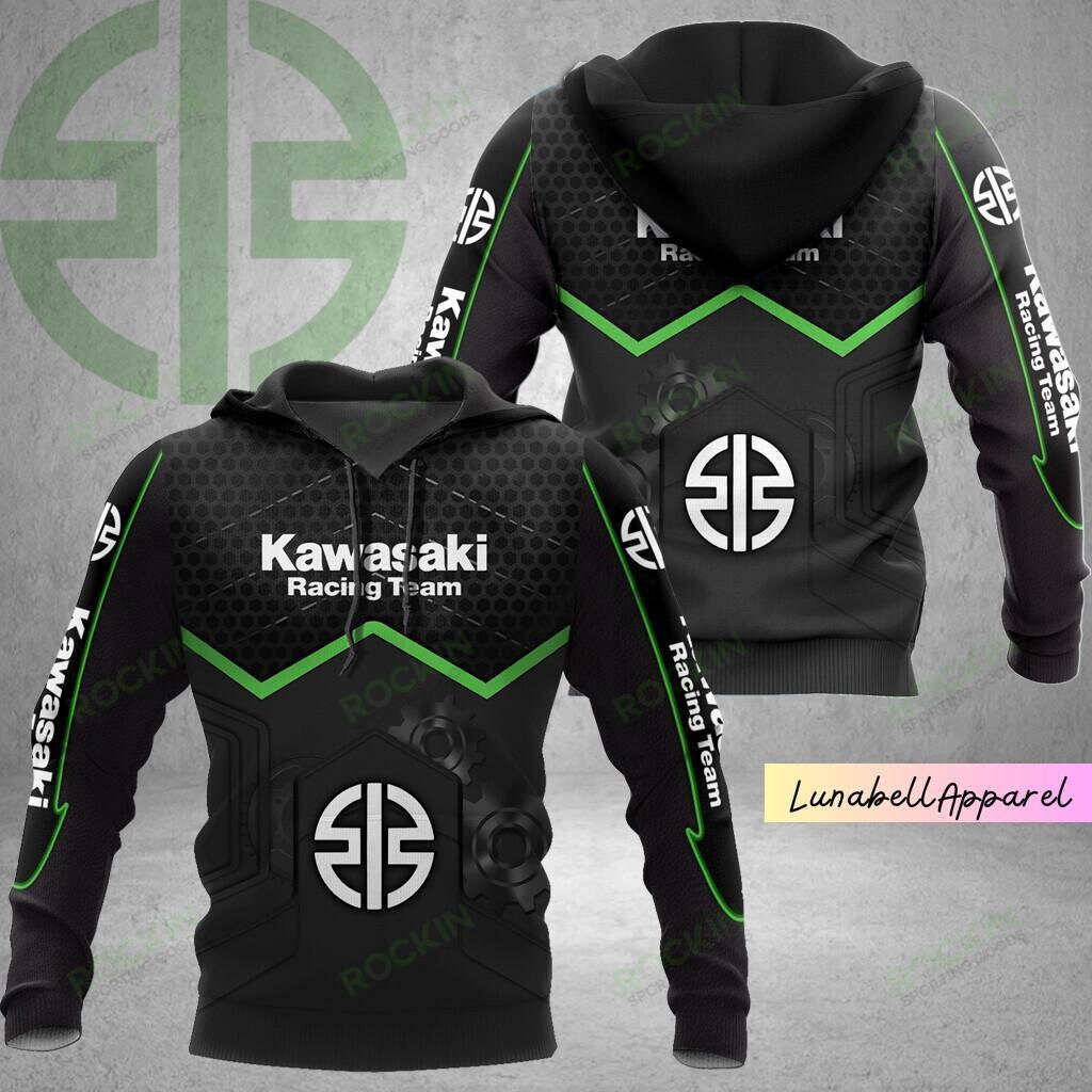 Kawasaki racing team store leather jacket