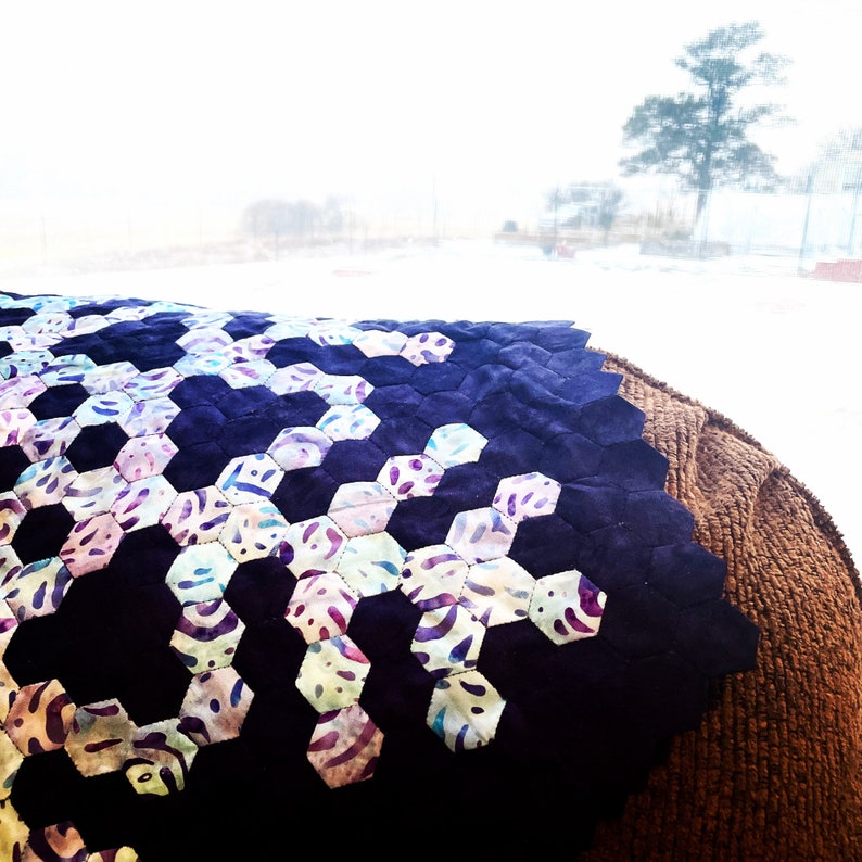 Digital EPP Pattern - Snowflake Quilt Pattern - English Paper Piecing ...