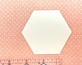 1 1/2 inch Hexagon Paper Templates for English Paper Piecing, EPP Templates, Paper Hexagon Template, EPP Papers
