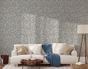 Renaissance pattern  - Peel&Stick wallpaper - Self Adhesive, Traditional Wall Mural #3262