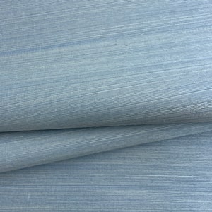 Papel de parede de grama natural azul claro Sisal trançado 41173
