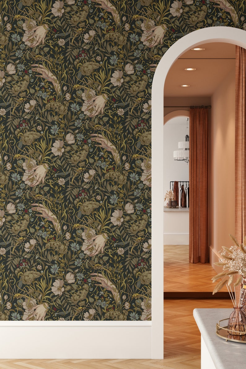 Magic wallpaper | Peel and stick wallpaper, Traditional wallpaper , design 3441