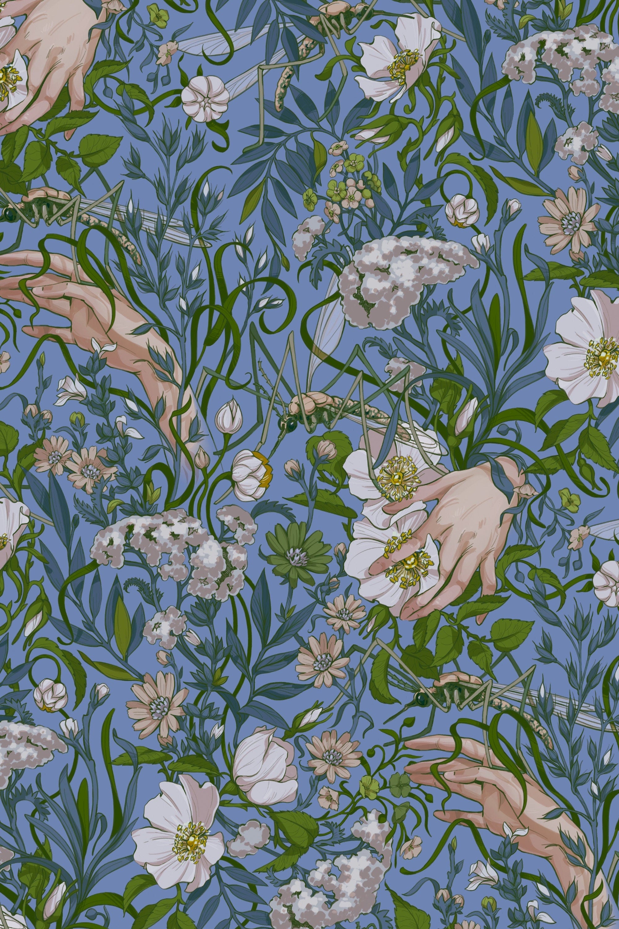 Mystical wallpaper | Peel and stick and Traditional wallpaper 3439