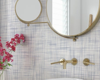 Linen minimalistic wallpaper - Peel and stick and Traditional wallpaper #63413