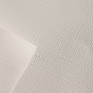 May include: Close-up of a white textured surface with a subtle pattern. The surface has a slightly raised, textured feel.