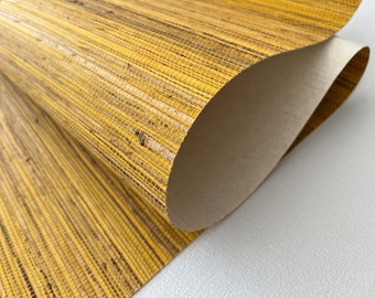 Natural Grasscloth Hemp Woven Traditional Wallpaper 41056