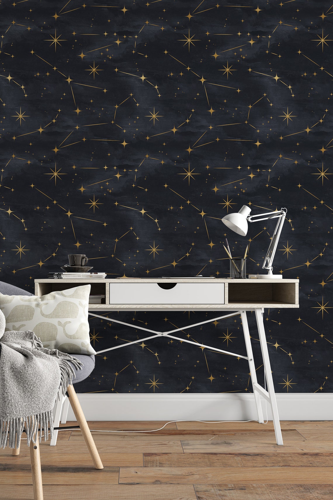 Constellation and Starry Night Space Removable Peel & Stick - Etsy