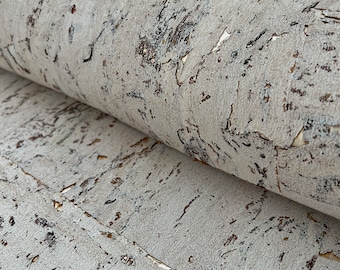 Natural Cork wallpaper blush highlighter effect Grasscloth Unpasted Traditional Wallpaper 48310
