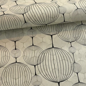 Art Deco Classic Wallpaper spherical chandelier Candelabras Balloon - Peel and stick, Removable , traditional wallpaper  3362