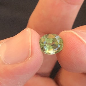 Apple Green 2.05 Ct Natural Tourmaline From Afghanistan
