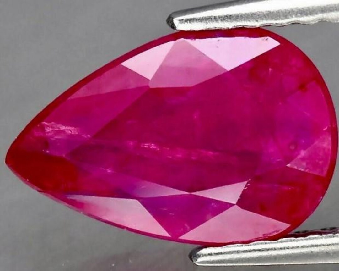 2.13ct Winza Ruby - Certified Purple- Red / Heated Only - Etsy
