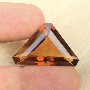 Transparent Clean 28.35 ct Fancy Cut Golden Citrine