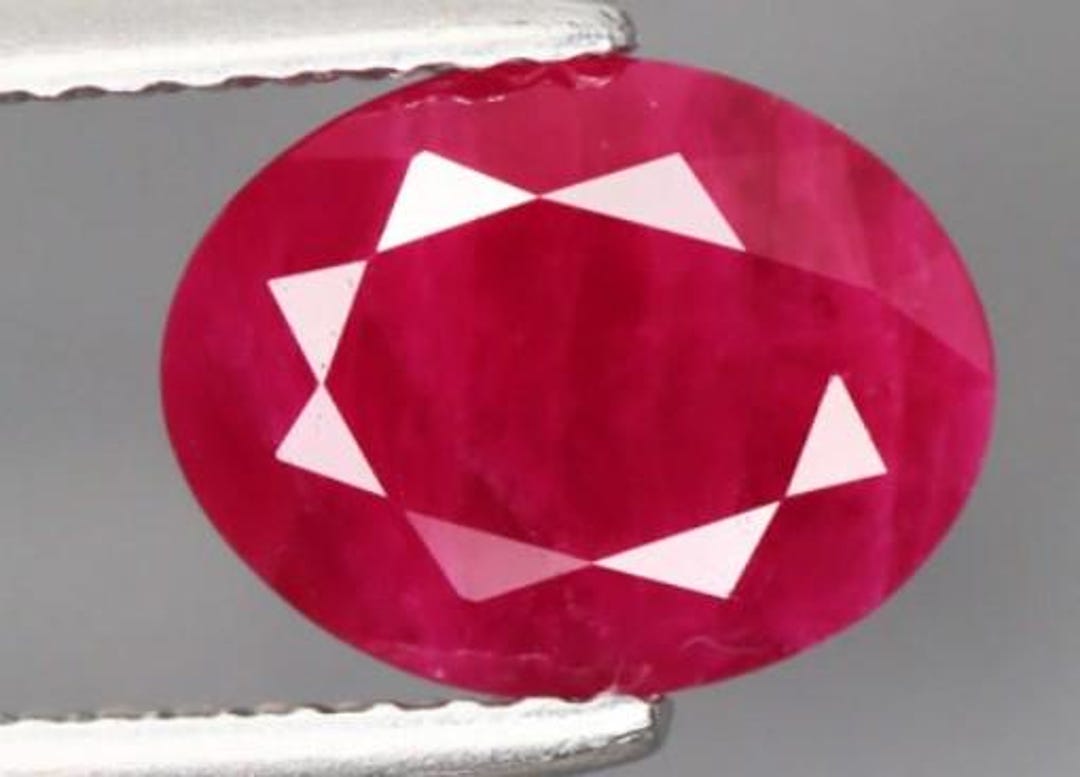 1.57cts Vivid Red Ruby IGS CERTIFIED 100% Natural Burma Mine Only Heat ...