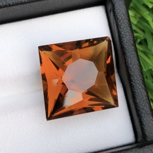 Top Color 15.60 Ct Fancy Cut Golden Citrine