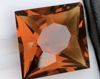 Kleur blad 15,60 kt fancy cut madeiracitrien