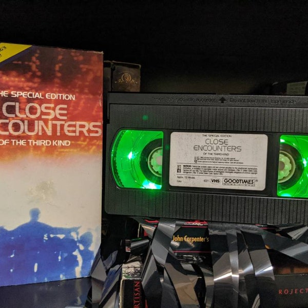 Close Encounters of the Third Kind VHS Lamp