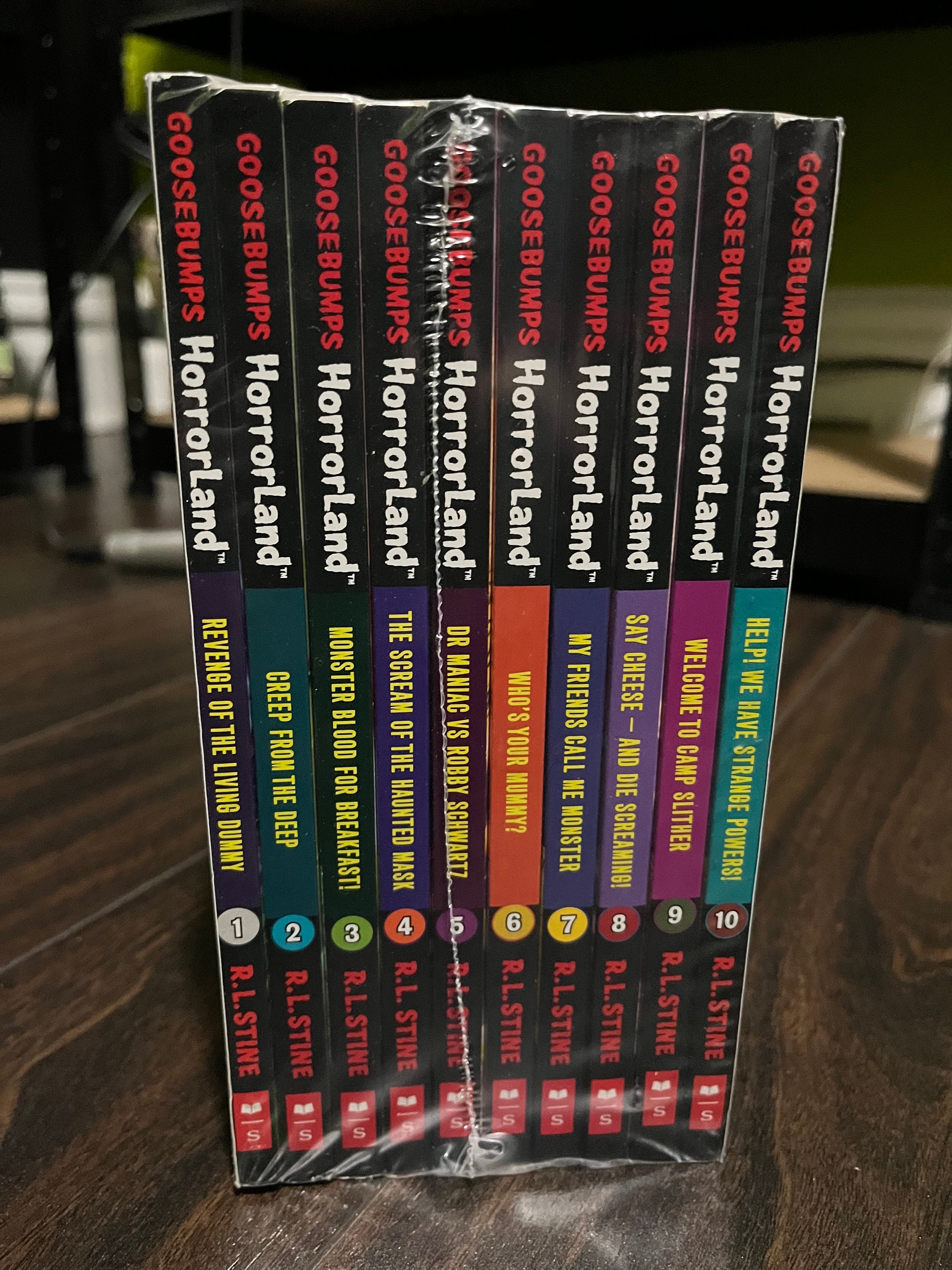 Goosebumps Horrorland 1-10 Sealed - Etsy