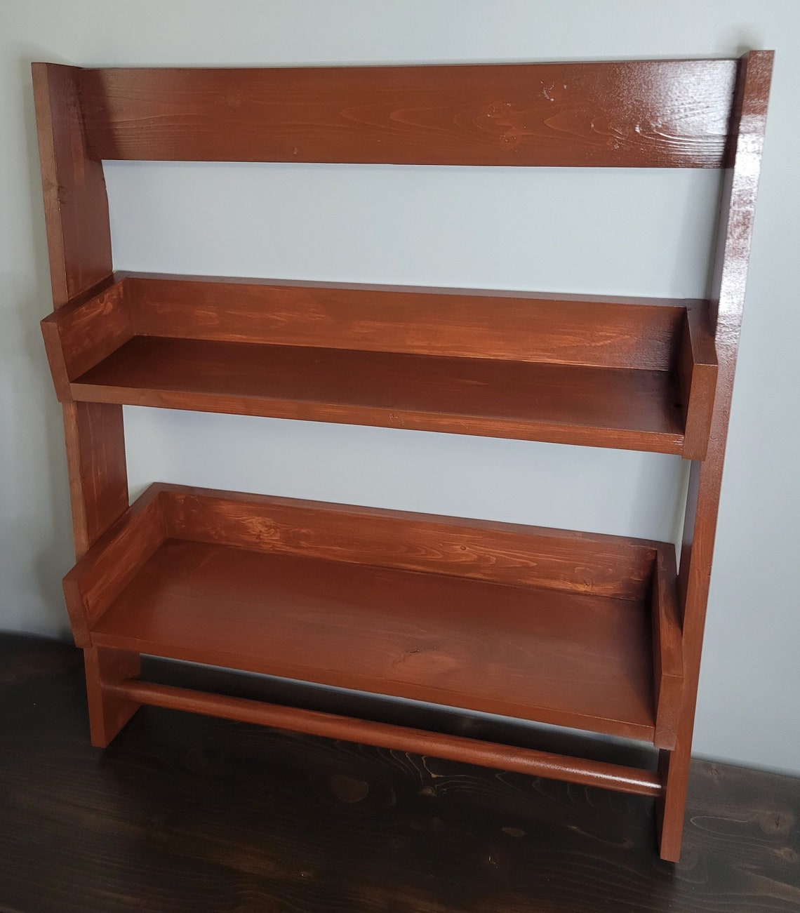 Custom Bathroom Ladder Shelf Over Toilet Shelf Etsy
