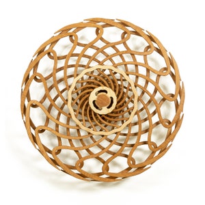 The Mandala Focus II - The Mandala kinetic sculpture - Wall wooden kinetic art - Home & Living Decor -Elegant Unique Design