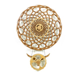 The Mandala Focus I - The Mandala wooden kinetic sculpture - Wooden kinetic art - Home & Living Decor