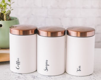 Coffee Canister Etsy