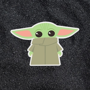 Baby Yoda Sticker image 1