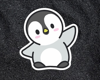 Happy Penguin Sticker